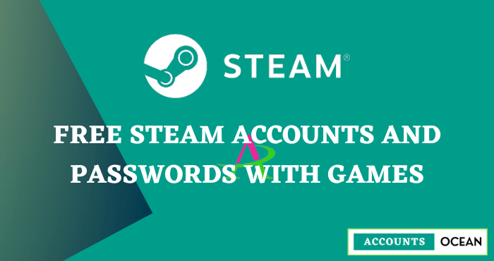 Free Steam Accounts and Passwords with Games