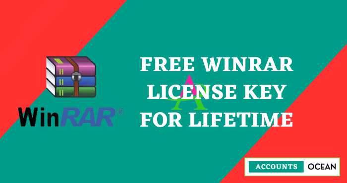 Free WinRAR License Key For Lifetime