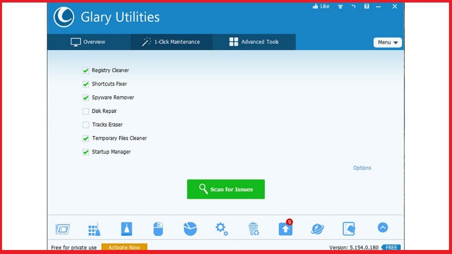 What are the Glary Utilities 5 Pro Features